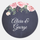 Search for navy wedding stickers Bride and groom