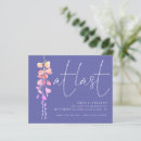Search for lilac blue save the dates Eucalyptus