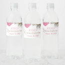 Search for quinceanera water bottle labels 15th birthday