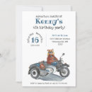 Search for motorbike invitations Blue