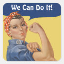 Search for we can do it stickers Rosie the riveter