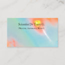 Search for space business cards Mystical