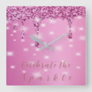 Search for wedding shower clocks Modern