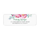 Search for bouquet of flowers return address labels Garden