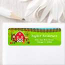 Search for red brown return address labels Pumpkins
