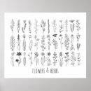 Search for botanical line art posters Leaf