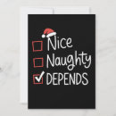 Search for nice list christmas cards Funny