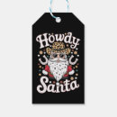 Search for western gift tags Santa