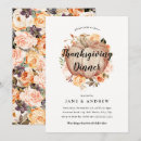 Search for orange thanksgiving invitations Give thanks