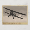 Search for biplane postcards Vintage