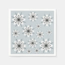 Search for mid century modern christmas napkins Snowflakes