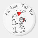 Search for cute couple magnets I love you