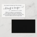 Search for bride and groom shower invitations Black and white