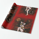 Search for demon wrapping paper Gothic