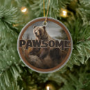 Search for grizzly bear christmas tree decorations Animal