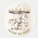 Search for circus carnival stickers Merry go round