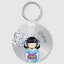 Search for cute japanese girl key rings Kawaii