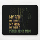 Search for proud army mouse mats White dove