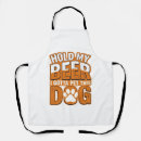 Search for beer lover aprons Dog