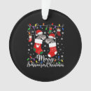 Search for miniature schnauzer christmas tree decorations Santa