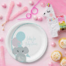 Search for elephant baby shower plates Elegant