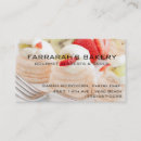 Search for pastry chef business cards Restaurant