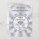 Search for platinum anniversary invitations Diamond