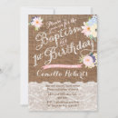 Search for shabby christening invitations Girl