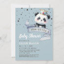 Search for panda bear baby shower invitations Unique