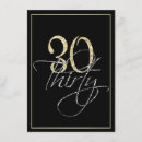 Search for glamour 30th birthday invitations Thirty
