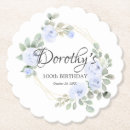 Search for rose blue coasters Botanical