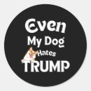 Search for love and hate stickers President