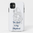 Search for the lord is my shepherd iphone cases Scripture