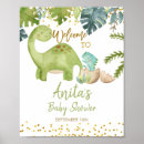 Search for dinosaur signs Baby shower