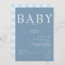 Search for light blue and white invitations Boy