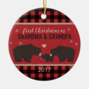 Search for first grandparents christmas tree decorations Plaid