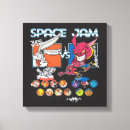 Search for basketball canvas prints Space jam