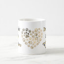 Search for paw and heart mugs For pets
