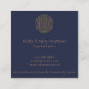 Search for blue circle business cards Meditation