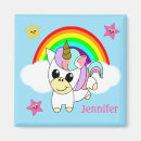 Search for mythical creatures magnets Unicorn