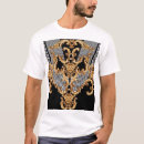 Search for gold chain tshirts Illustration