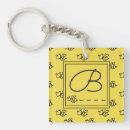 Search for cute bee key rings Pattern
