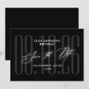 Search for birthday party save the dates Typography