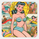 Search for bikini stickers Pinup