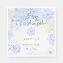 Search for baby its cold outside napkins Blue