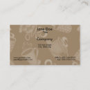 Search for time business cards Coffee