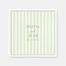 Search for vintage wedding napkins Green