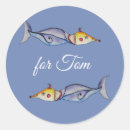 Search for fish drawing stickers Cute