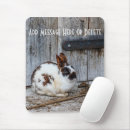 Search for brown rabbit mouse mats Bunny