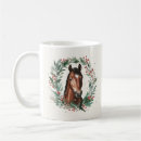 Search for winter horse mugs Rustic